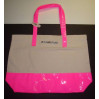 Сумка Victoria's Secret Logo Shopper Beach Large Tote Bag Color Pink Beige